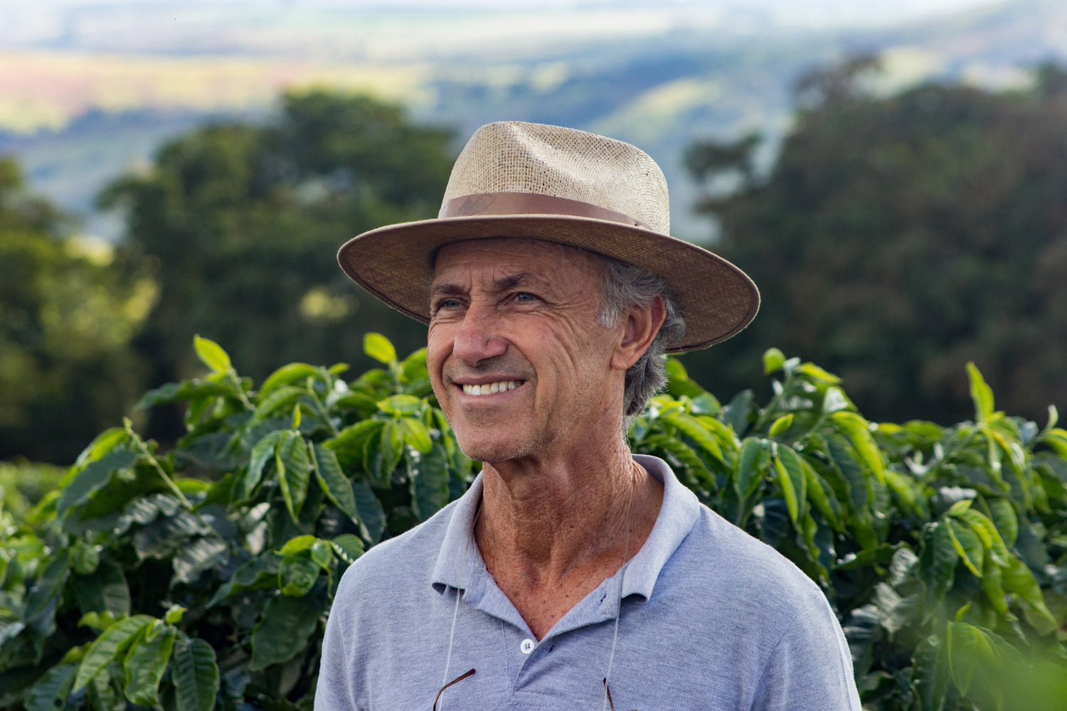 Barbosa coffee farmer in minas Gerais Brazil