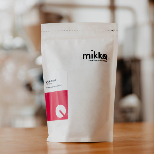 Mikko coffee single origin light roast coffee from Ethiopia Agaro Duromina