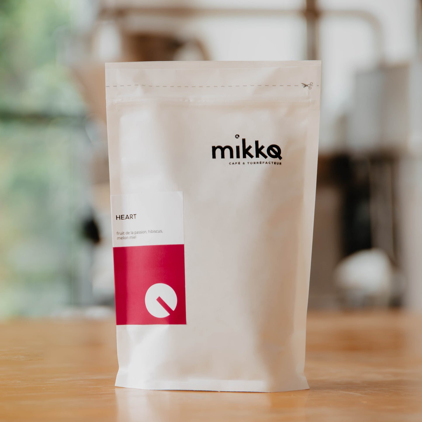 Heart blend specialty coffee retail bag Mikko