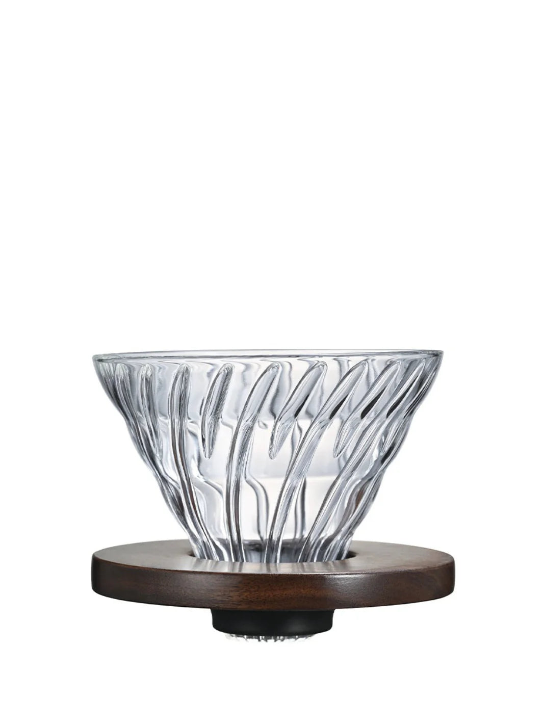 HARIO V60-02 Glass Dripper (Walnut)