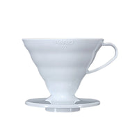 HARIO V60-02 Dripper (Plastic White)