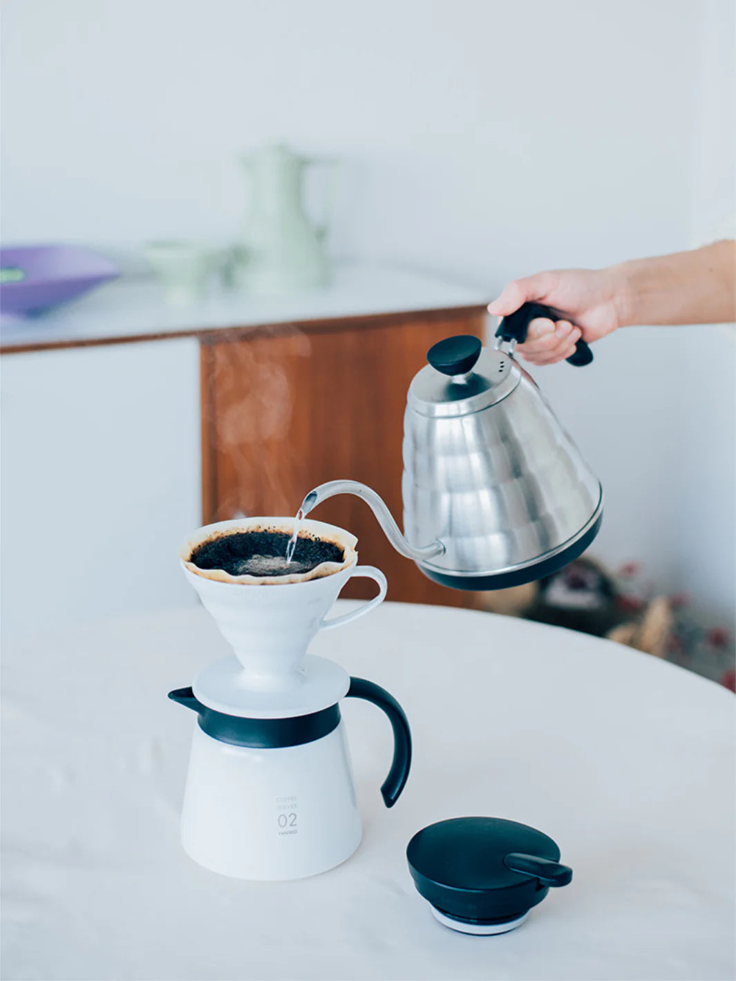 HARIO V60-02 Dripper (Plastique)